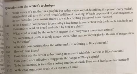 BLUEY Ron's wreck of a mother used to give us buttered bread with ...