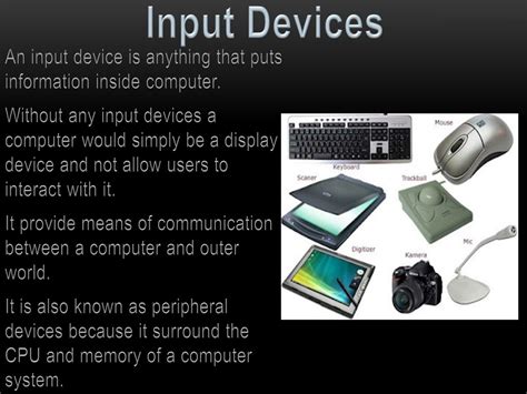 Input Devices Definition Easy at Tonya Barnes blog