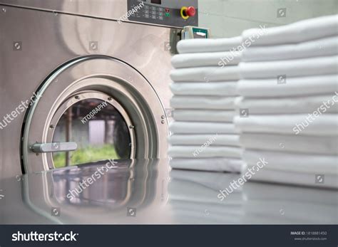 Stack Clean Bed Sheets Front Industrial Stock Photo 1818881450 ...