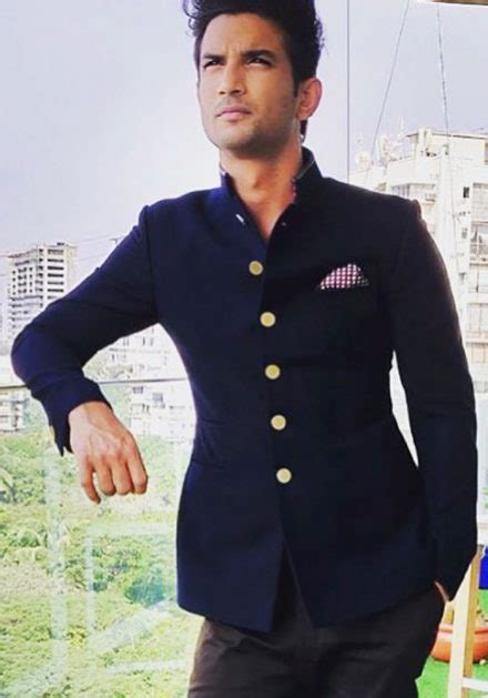 Sushant Singh Rajput ups his style game with a classic bandhgala