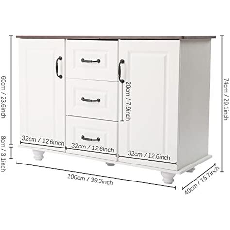 LOYALHEARTDY Farmhouse Coffee Bar Cabinet, Wood India | Ubuy