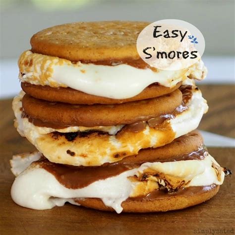 Easy S'mores - Simply Sated