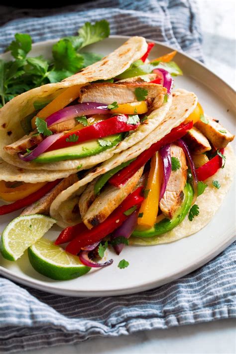 Chicken Fajitas | Pan chicken fajitas, Mexican side dishes, Chicken fajitas