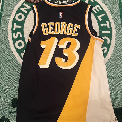 Indiana Pacers Paul George Jersey. S-Fits like a M - Depop