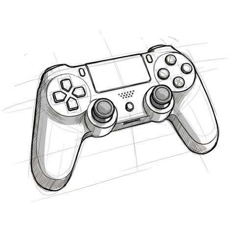 How To Draw A Games Controller