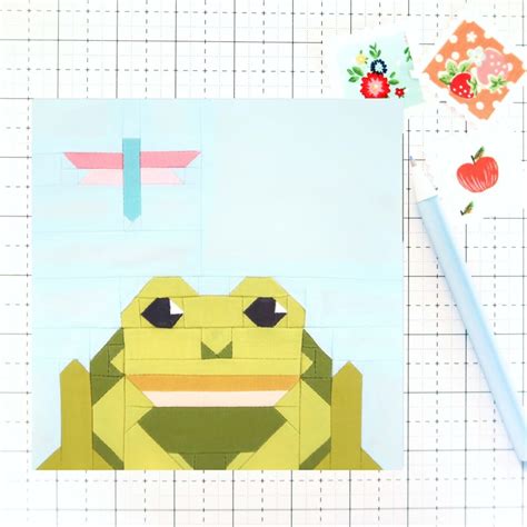 Frog Quilt Pattern 的图像结果