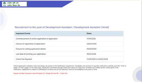 Apply Now: NABARD Development Assistant Recruitment 2026 Closing Today