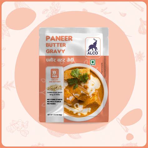 Buy Paneer Butter Gravy | Indian Gravy Mix Online | Alco Foods – alcofoods