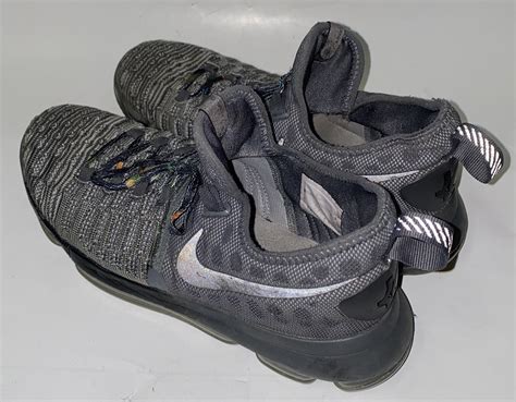 Nike Mens Zoom Kevin Durant 9 843392-002 Gray Black B… - Gem