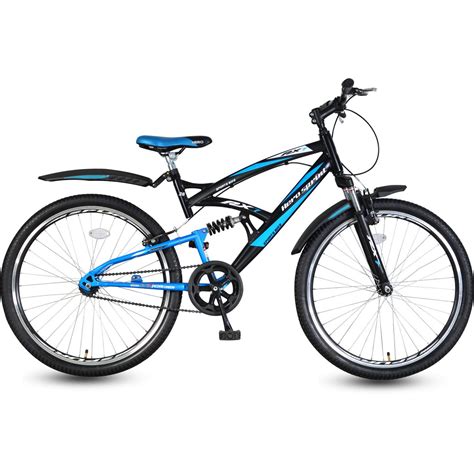 Buy Hero RX1 24T Unisex-Adult Single Speed Mountain Bike (Black/Blue ...