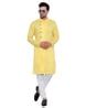 Buy YELLOW 2-Piece Ethnic Suit for Men by ONNIX Online | Ajio.com