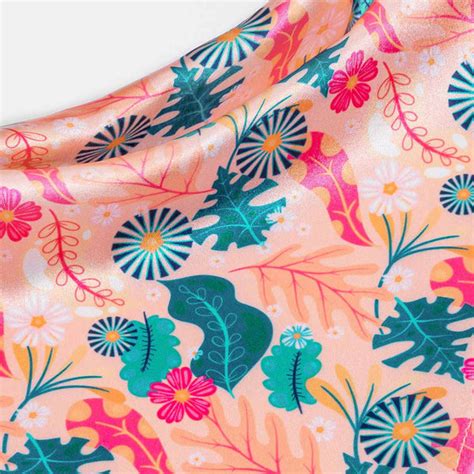 Abstract Headscarf - Peach – Hair Drama Company