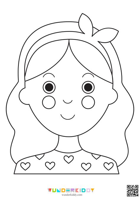 Faces Coloring Pages For Kids [2025]