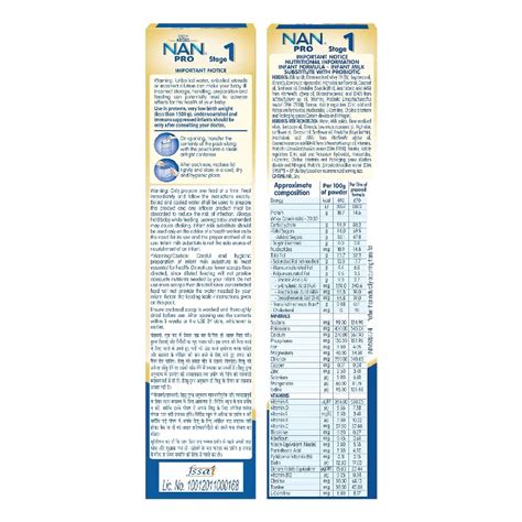 Buy Nestlé Nan Pro 1 Online at The Desi Food