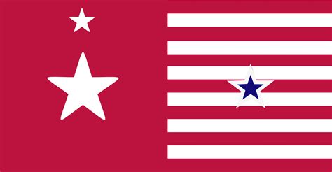 I recreated the alternate American flag from the failed revolution mod ...