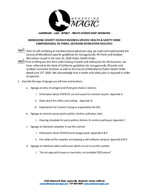 Fillable Online RV Parks in Lake City, Colorado - Top 20 Campgrounds ...