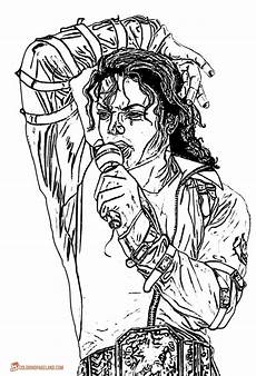Michael Jackson Coloring Pages Books For Kids Book To Print Free Photos
