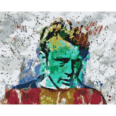 Paint by number med en smuk italiensk landsby- James Dean – Paint By ...