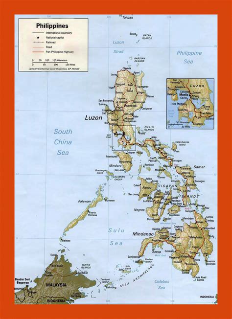Philippine Map High Resolution