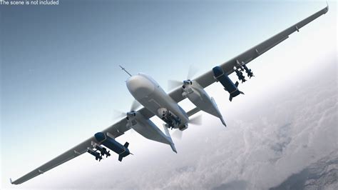 Twin-Boom Unmanned Combat Aerial Vehicle Rigged 3D Model $129 - .max ...