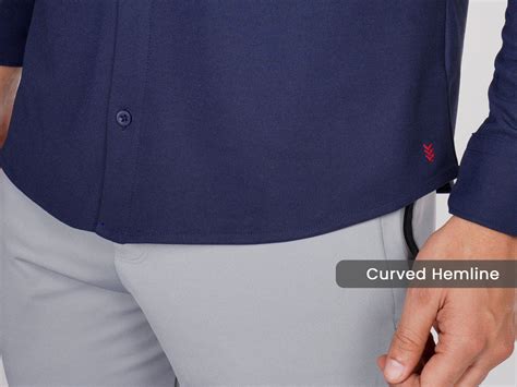 Solid Navy Workday Shirt with Raglan Sleeves – Harfun.in