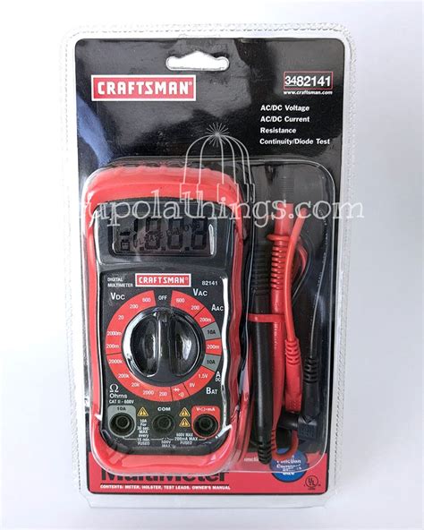Image result for Craftsman Digital Multimeter