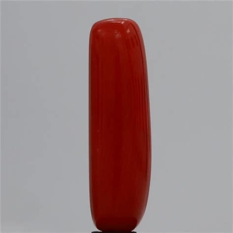 6.5 carat 7.25 ratti GII certified natural Italian cylindrical shape ...