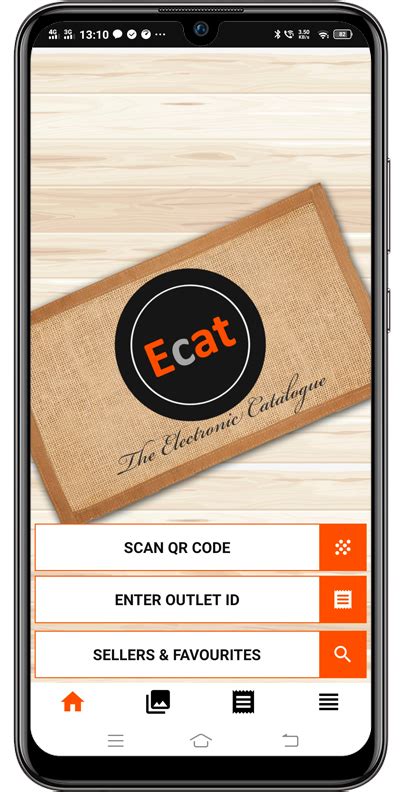 Ecat | Menu on Customer’s Mobile