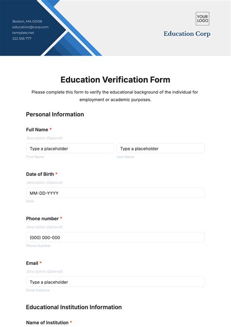 Image result for Verification Form Template