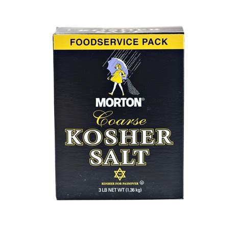 Coarse Kosher Salt 12/3lb