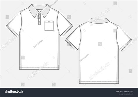 148 Polo Pocket Mockup Stock Vectors and Vector Art | Shutterstock