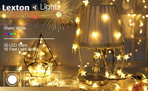 Buy Lexton 3 Meter 20 Led Star String Lights Plug Sourced |for Indoor ...