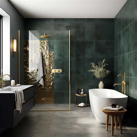 Dark Green Bathroom Ideas Pinterest
