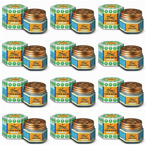 Tiger Balm White Ointment | 21ml each | Pack of 12 | Ayurvedic Pain ...