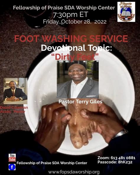 Image result for Foot Washing Service