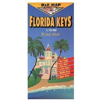 Buy Florida Keys Map (B&B Road Maps) Book Online at Low Prices in India ...