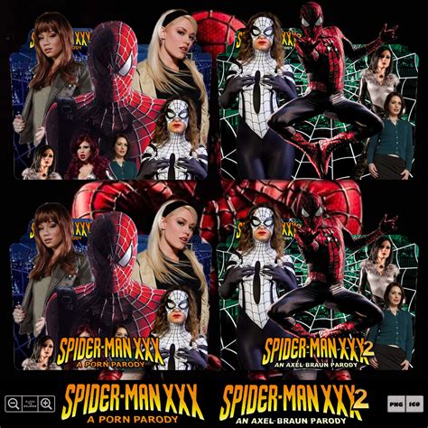 Spider-Man XXX Parody Folder Icons by Harry312 on DeviantArt