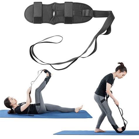 EOM Yoga Foot & Leg Stretch Strap,Foot and Calf Stretcher Belt with ...