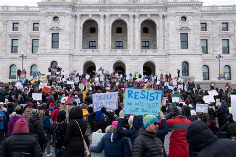 Protesters across the US rally against Trump administration policies ...