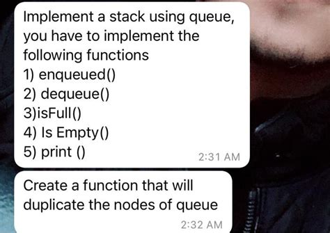 Implemetation of Stack Using Queue in C 的图像结果