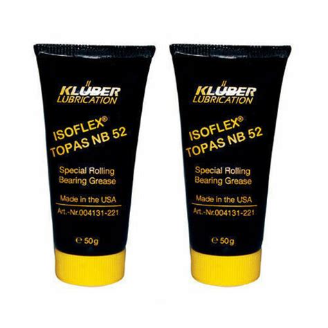 Buy KLUBER ISOFLEX ISO FLEX TOPAS NB52 Roller Bearing Grease - 50g Tube ...