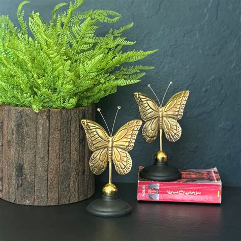 Antique Gold Metal Decorative Butterfly Sculpture – INARA HOME DECOR