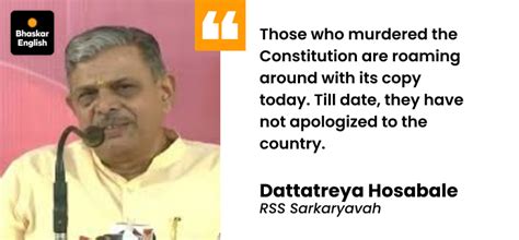 Youth Congress lodges complaint against RSS GS Hosabale's Preamble ...