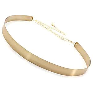 Shining Diva Fashion Celebrity Inspired Adjustable Metal Kamarband ...