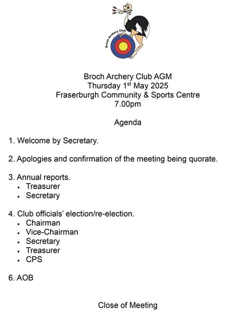 2025 AGM, New Fraserburgh Swimming Pool & Community Centre ...