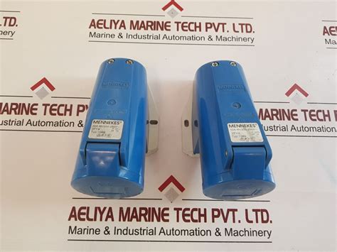 Mennekes 32A-6H 2P+ Plug Connector Typ:1369 – Aeliya Marine