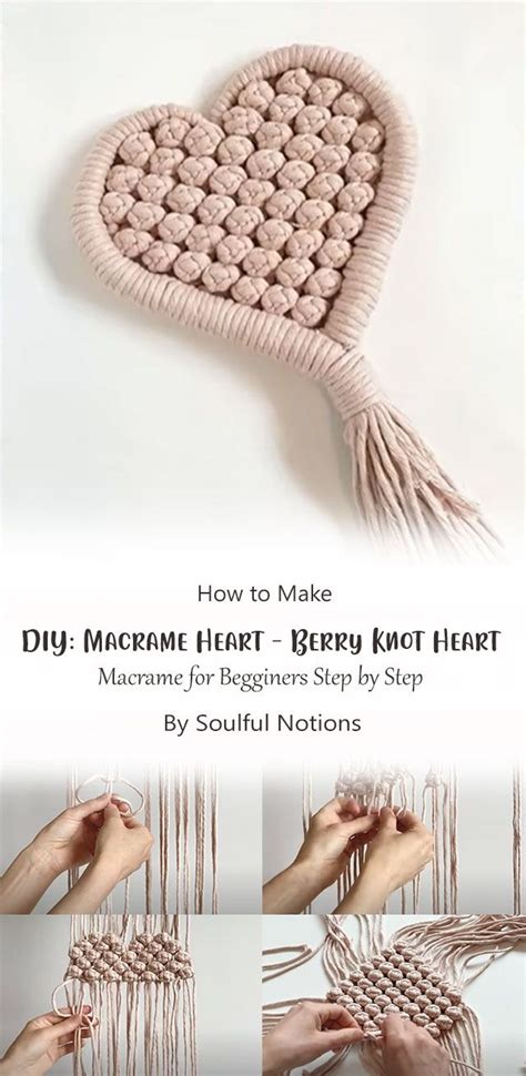 Image result for Macrame Heart Tutorial
