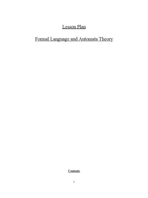 Image result for Automata Lesson Plan