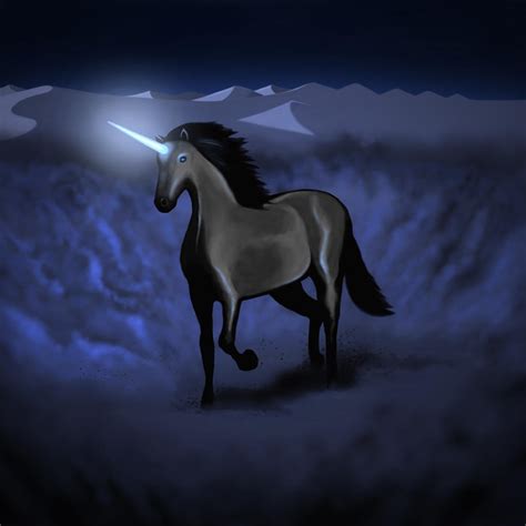 The black unicorn by euroskulls on DeviantArt