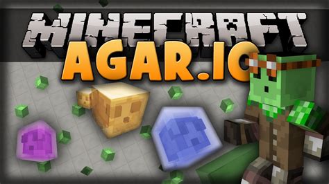 Minecraft: AGARIO (Agar.io) - Slime Blobs!! | Minigame Map (No Mods ...